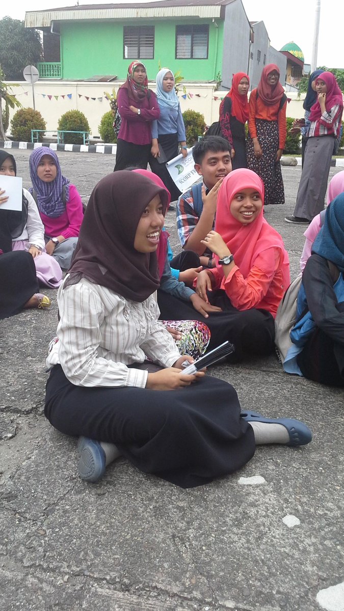 Semangat SCOME!! Kelompok kedua di babak pertama lomba CC 2015 ini