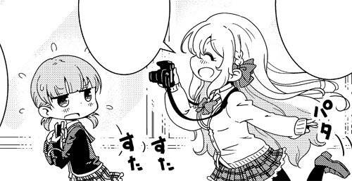 あと本日(2/27)発売の『ガールフレンド(仮)電撃コミックアンソロジー』に12ページ漫画を描かせて頂いてます。睦ちゃんがもてあそばれます! 
