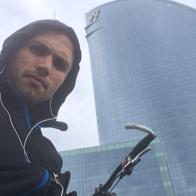 Un poco de cardio por el mar&iacute;timo de Barcelona 💪💪💪💪💪 http://t.co/Z726LVl4iH