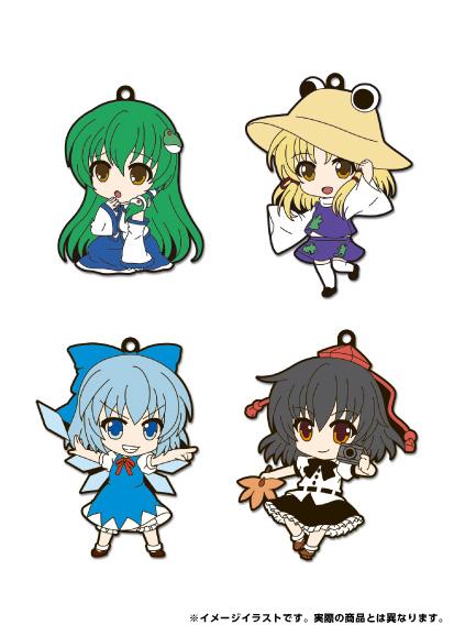 ねんどろいどぷらす ラバーストラップ 東方Project 東方project ねんどろいどぷらす ラバーストラップ (株式会社