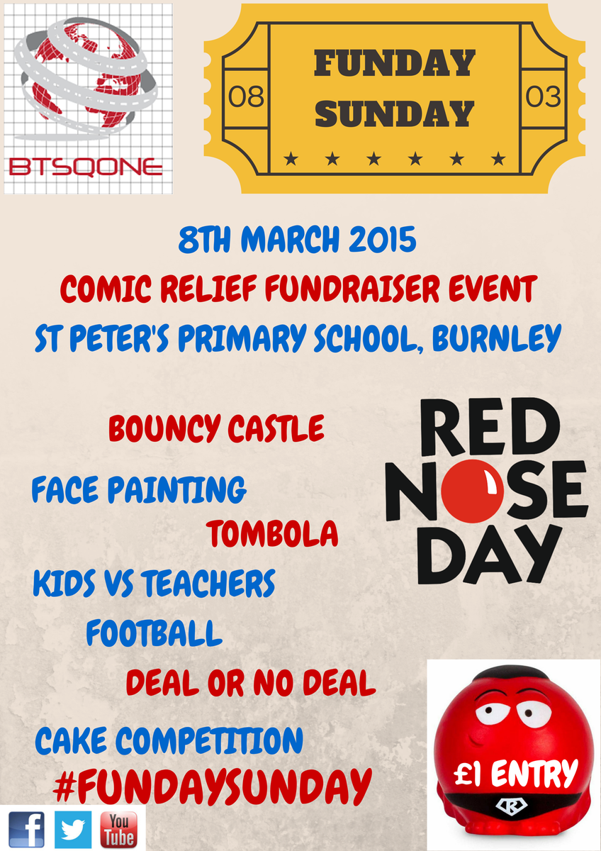 btsqone's tweet photo. #seemyad #rednoseday #FUNDAYSUNDAY #Burnley #ComicRelief http://t.co/CpC9wvLP9V