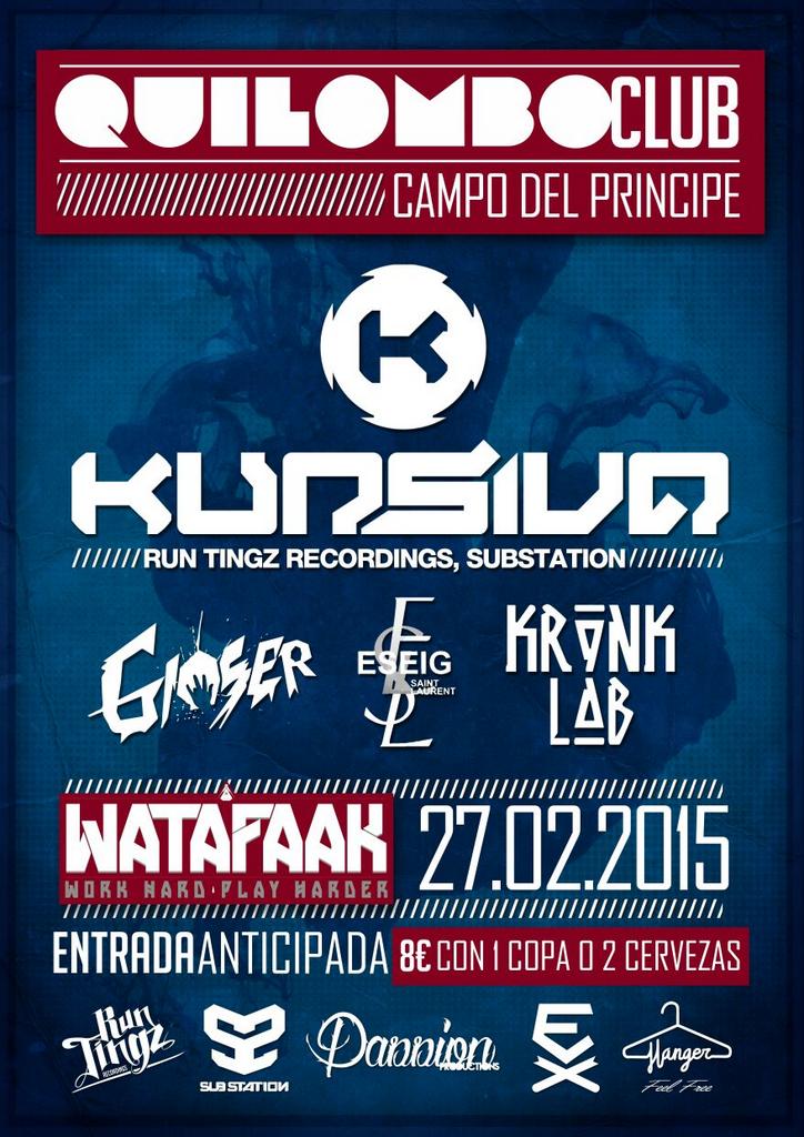 DekWataFaak's tweet photo. ¿Te quieres pegar una buena fiesta esta noche? @WataFaak la lía en QUILOMBO!! Últimas anticipadas -> 650 83 30 15 http://t.co/qeX4CASRnM