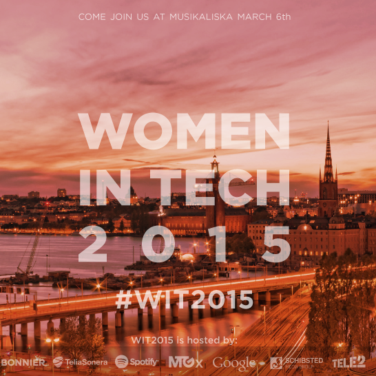Two days until deadline! Make nominations to the #WIT2015 Award here bit.ly/1vs8Ppc #sthlmtech #womenintech