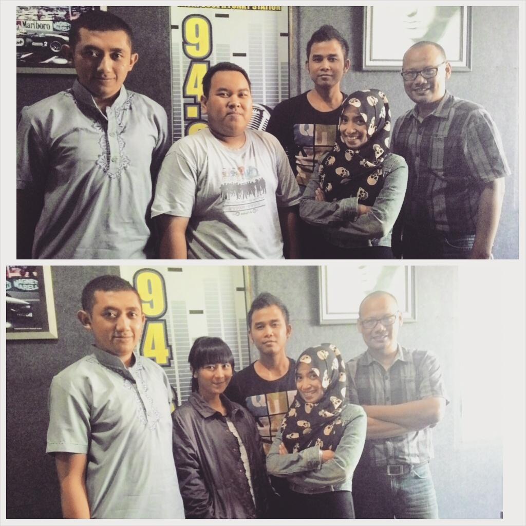 Foto bersama saat talk show <a href="/KITasikmalaya/">KI Tasikmalaya</a> di @styleradio_tsm