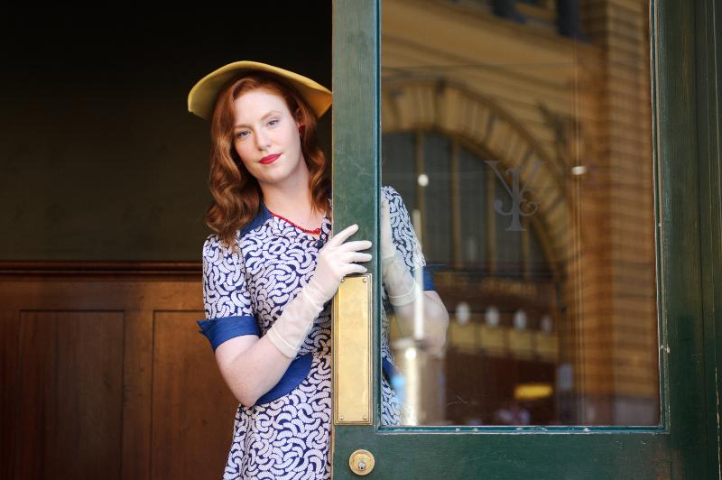 fortyfive_ds's tweet photo. Fabled 'Chloe' of @youngandjackson upstairs bar   isn't @YandJtheplay 's only leading lady- MEET Gabrielle Scawthorn! http://t.co/NlWvqR6ZU1