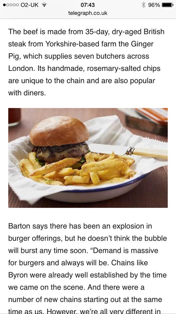 nicholaejohnson's tweet photo. @honestburgers @Honest_Crust @Tendercow guess what Trademark Tom gets his meat from the North of England http://t.co/Z16q5vl25t