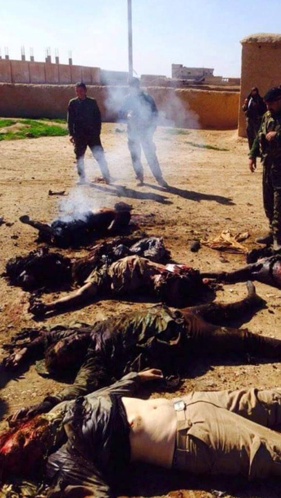 شوي الدواعش لحم رخيص ببلاش 😝