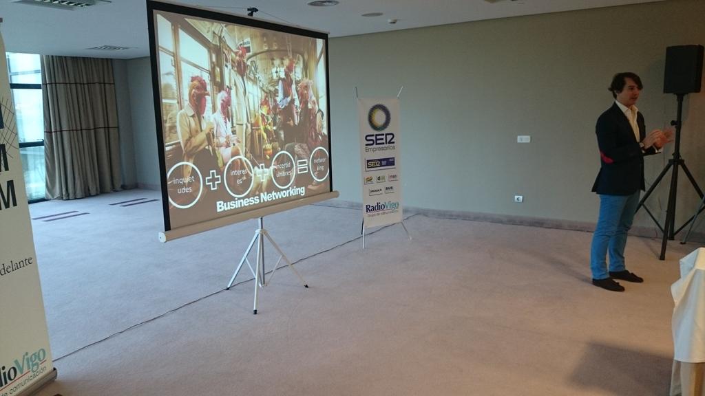 RadioVigo's tweet image. Arranca el #DesayunoDeNetworking de @EmpresariosSER en el hotel @PazoLosEscudos organizado por @RadioVigo para #Pymes