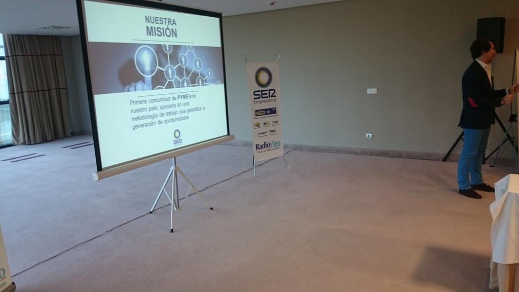 RadioVigo's tweet image. Arranca el #DesayunoDeNetworking de @EmpresariosSER en el hotel @PazoLosEscudos organizado por @RadioVigo para #Pymes