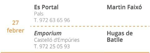 RT @doemporda: Avui 2 Sopars Maridats <a href="/DOEmporda/">DO Empordà</a> <a href="/LaCuinadelVent/">La Cuina del Vent</a> <a href="/CuinaEmpordanet/">Cuina Empordanet</a> <a href="/CellerMF/">Celler Martín Faixó</a> #HugasdeBatlle