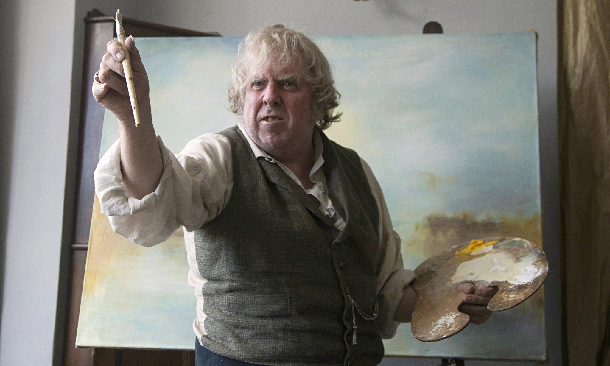 Happy Birthday Timothy Spall. He\s 58 today. Here he is in \Mr. Turner\ (Mike Leigh, 1914) 
