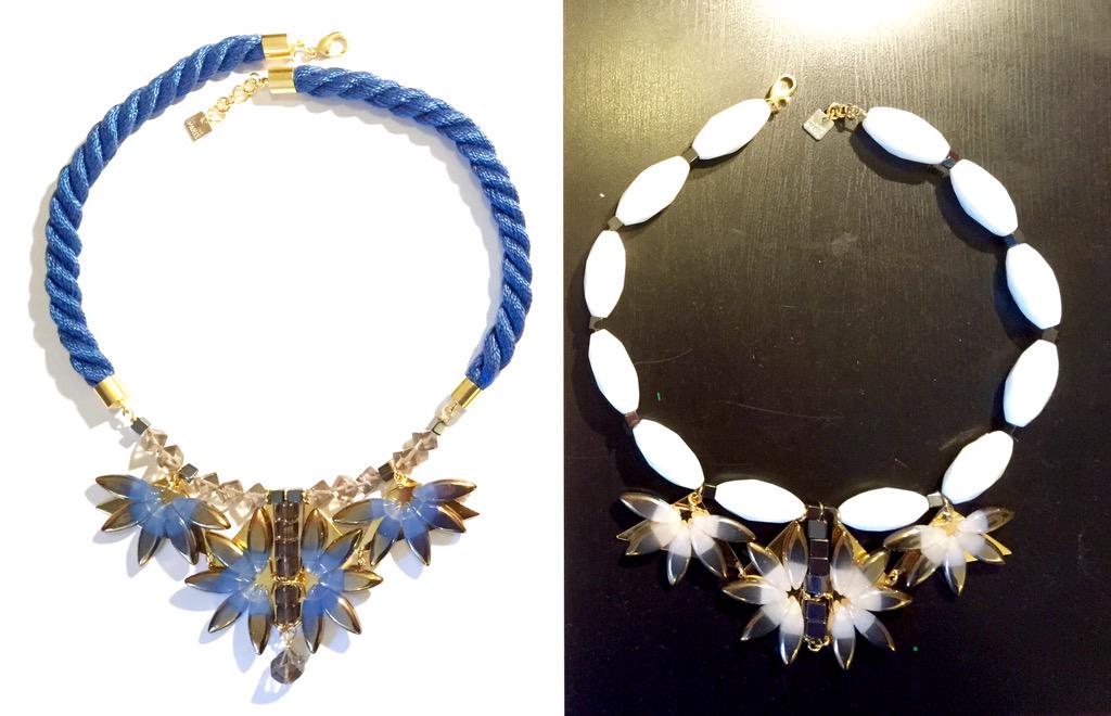 #blueorwhite #necklace to fit #TheDress today ?
Choose your #color