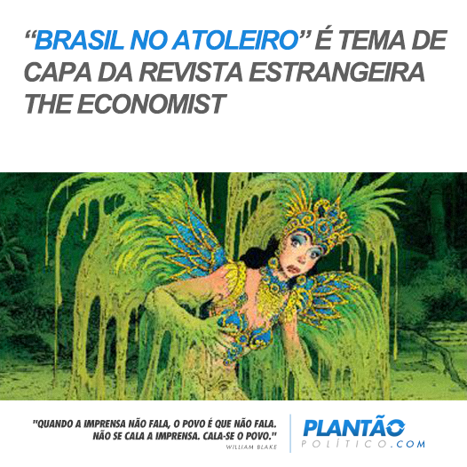 PlantaoPolitico's tweet photo. "Brasil no atoleiro" é tema de capa de revista estrangeira. http://t.co/eK9l9rvArv http://t.co/RjVvbsisf0