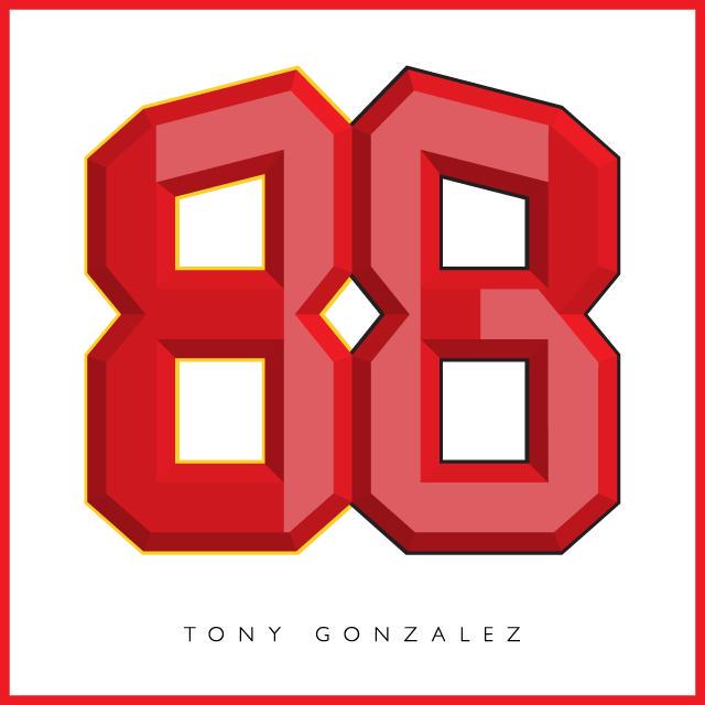 A logo and a Happy Birthday for future HOFer Tony Gonzalez!     