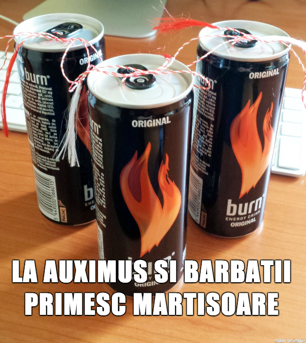 smartvalue_io's tweet photo. Și pentru colegi, de #1Martie, Burn! :P http://t.co/kCok5CxZBN