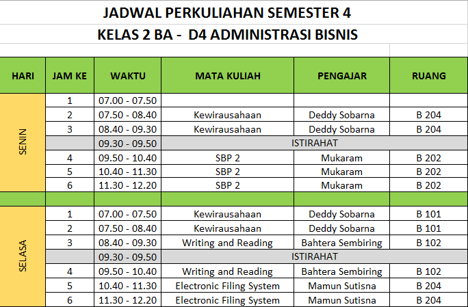 ABD42013's tweet photo. Jadwal hari Senin dan Selasa http://t.co/p7Z3m7cfDl