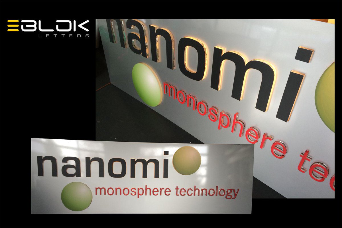 Blokletters's tweet image. Bijzonder vormgegeven: lichtbakplaat opgebouwd uit gefreesd Dibond en gelaserd acrylaat 20 mm met translucente folie