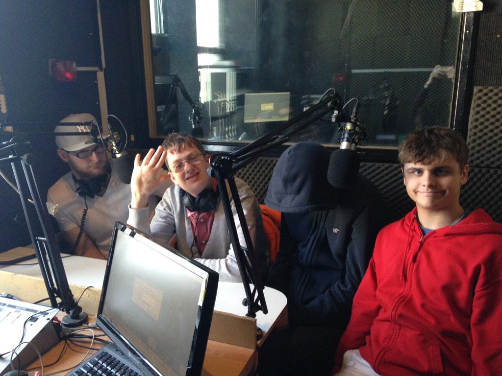 stjohnsradio's tweet photo. #radio show today thinking up some clean jokes to tell http://t.co/wSGYFC3HnX