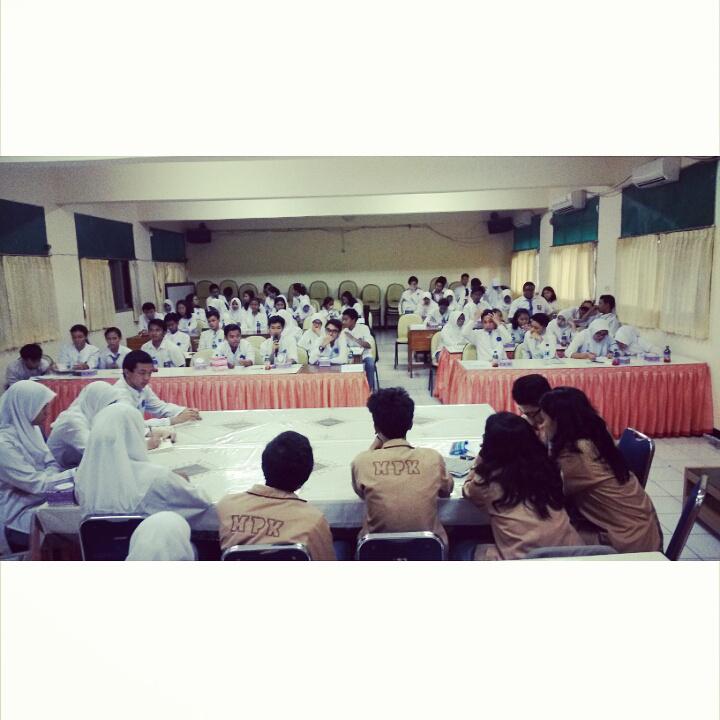 Alhamdulillah! Mpk 38 sukses melaksanakan forum ekskul hari ini!