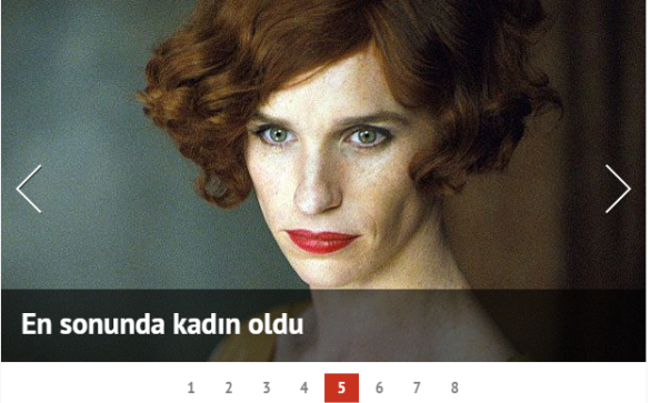 Tabii ki, #DannishGirl'de #EinarWegener'ı canlandıran #EddieRedmayne, keskin zeka ürünü bu başlıkla verilmeli zaten!