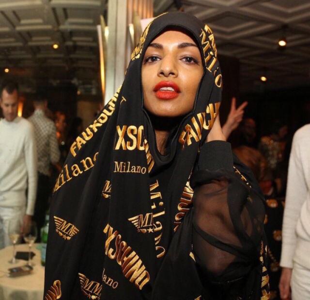 WeAreCollision's tweet photo. @MIAuniverse at a private @Moschino dinner in Milan http://t.co/QTU8vyC8Xx