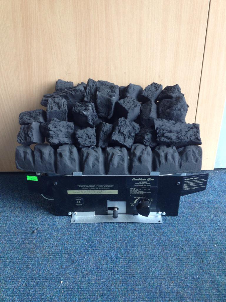 Caribbean glow 16" gas fire complete with fret for only €99 in VAT!!!!