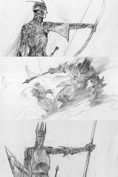 The Art of Lord Of The Ring by John Howe 19