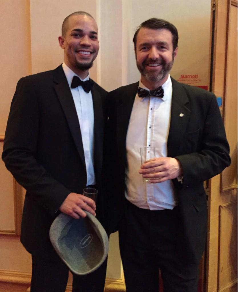 TimS_Bristol's tweet photo. Great to meet @BristolFlyers Doug McLaughlin-Williams last night at @Bristol_Sport #galadinner http://t.co/j6uPkFmvOm