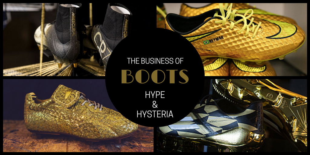 Switching_Play's tweet photo. THE BUSINESS OF FOOTBALL BOOTS: How brands get our buy in with top products &amp; slick marketing http://t.co/fpWjQSCPzQ http://t.co/bJGY03cxyk