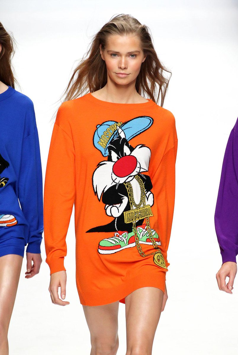 Bugs Bunny style inspiration at Moschino | Marie Claire | Scoopnest