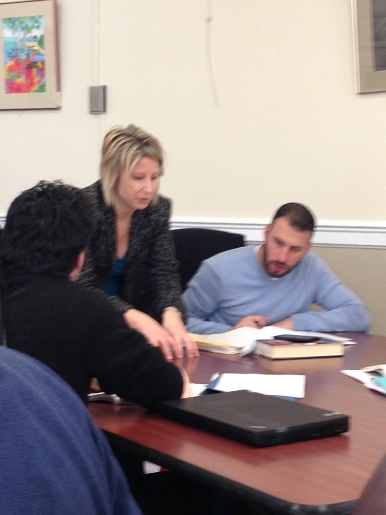 PCSDSecEd's tweet image. TRICA leaders in action. Peekskill staff learn new literacy strategies to implement with our students. #peekskillcsd