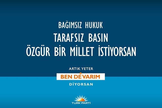 EntrkMur's tweet photo. #TURKPARTİ BAĞIMSIZ HUKUK TARAFSIZ BASIN ÖZGÜR BİR MİLLET İSTİYORSAN.

#helalolsun
#TURKPARTİyeKatıl http://t.co/ruM9bEe7cm