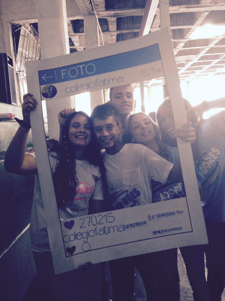 JuliCabula's tweet photo. Integracion de primero #fatima2015 @ColegioFatimaUY http://t.co/FRbm1u6Wnc