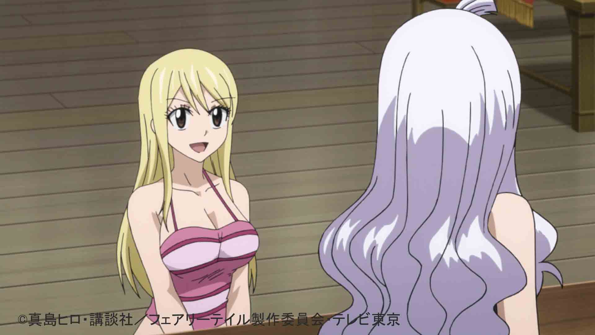 Tvアニメ Fairy Tail 公式 明日2 28 土 午前10 30 は 第222話 変身 の放送です 今日も少しだけ先行してご紹介 ルーシィは いろんな依頼をこなすため 星霊魔法以外に新しい魔法を覚えようと意気込みます フェアリーテイル Http T Co