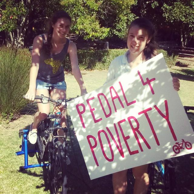 SFCSchool's tweet image. Pedal for Poverty open for anyone at the fair!