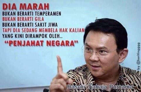 “@Depressedbudha: Mereka berharap kita diam #SaveAhok”