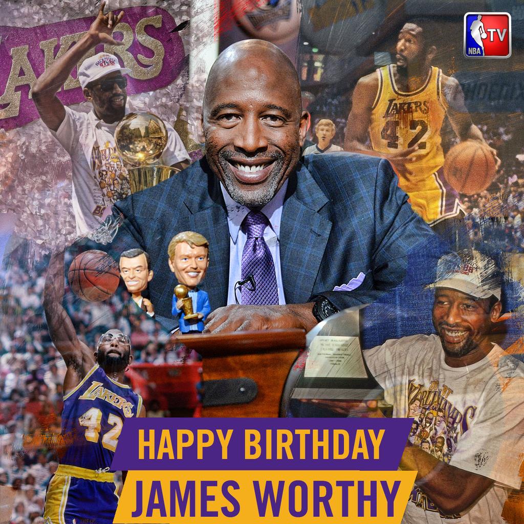 Happy Birthday Lakers Legend Big Game James Worthy!  