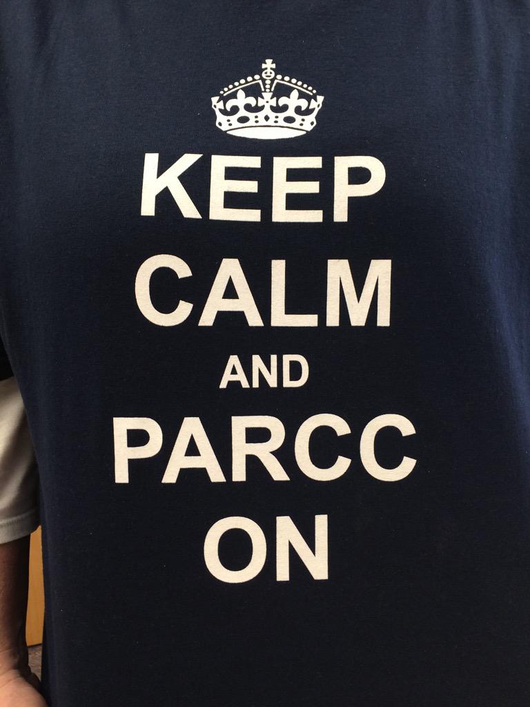 Robertsville School celebrates their hard work &amp; their positive approach to the PARCC testing !  Great teamwork!