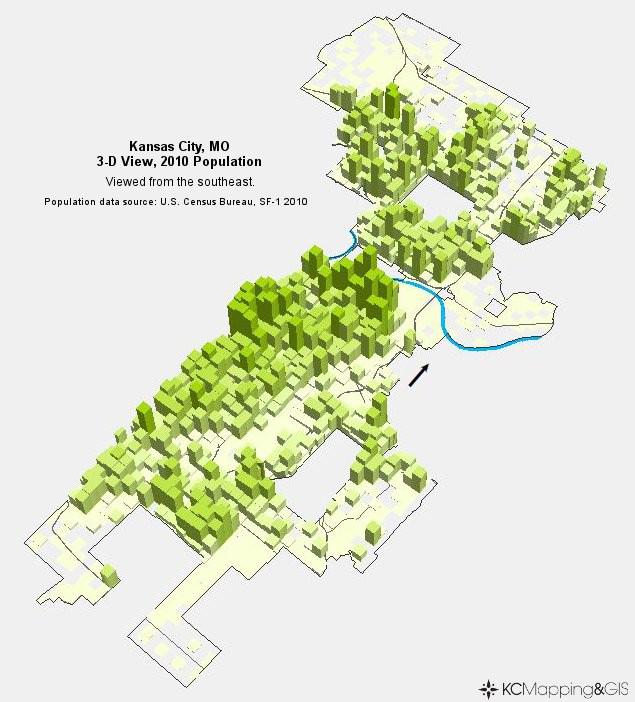 Kansas City Mo Gis Rick Usher On Twitter: "@Hoosierjuwils @Kcmo #Kcartofdata #Kc 3-D  Population Density #Kccxr Http://T.co/Vjxjcxye3N" / Twitter