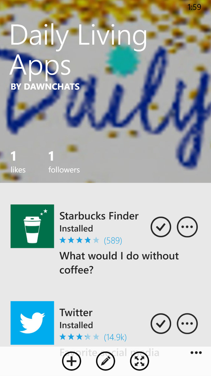 dawnchats's tweet photo. Sneak a peek @ my app list at App Social. @LumiaUS #LumiaSwitch #sponsored #TeamBloggyBuzz http://t.co/jt2qZogXEO =) http://t.co/PRW7UHkl8N