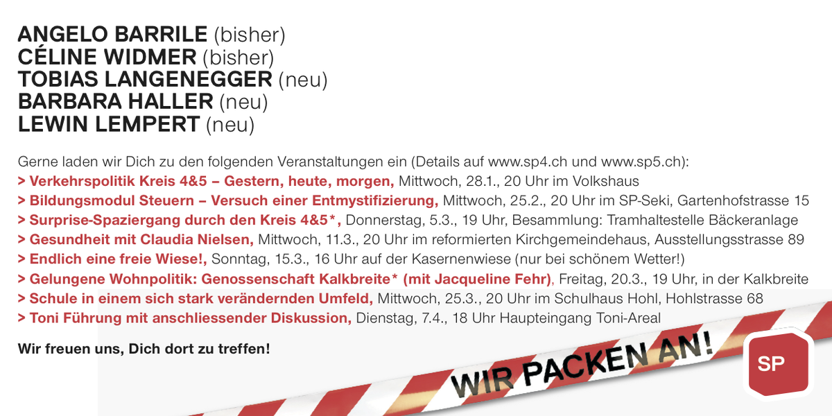 spkreis4_5's tweet photo. Die spannenden Veranstaltungen der @spkreis4_5 für die #wahlenzh! Wir freuen uns auf möglichst viele Besucher_Innen! http://t.co/YkgwI3eHrh