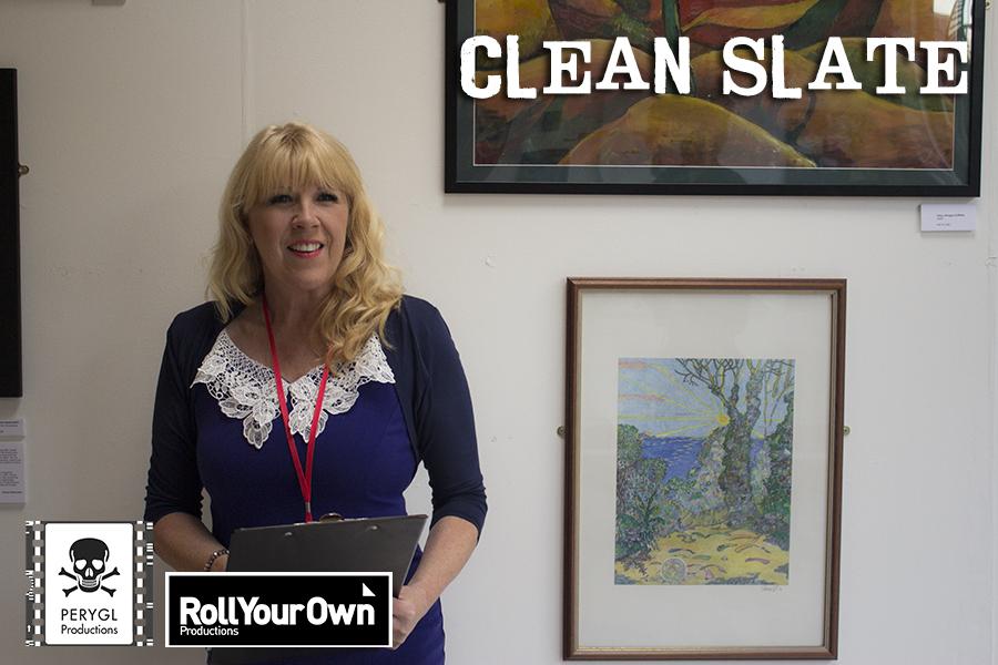 Peryglpro's tweet photo. Myfanway is the curator of the City Gallery. Watch Clean Slate this Saturday at 8pm from @Peryglpro #CleanSlateFilm http://t.co/D1hrfFklGq
