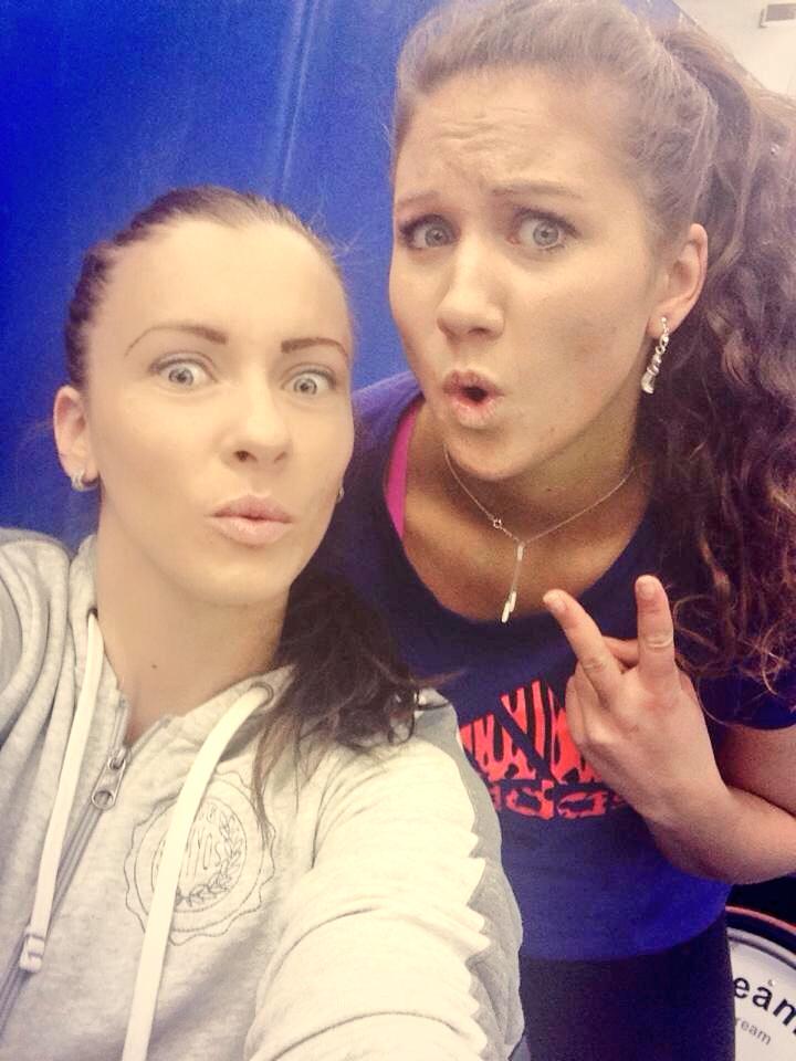 MichaHoncova's tweet image. With @Kraljica89 getting ready for upcoming tournaments .. #practisetime #paris ☀️