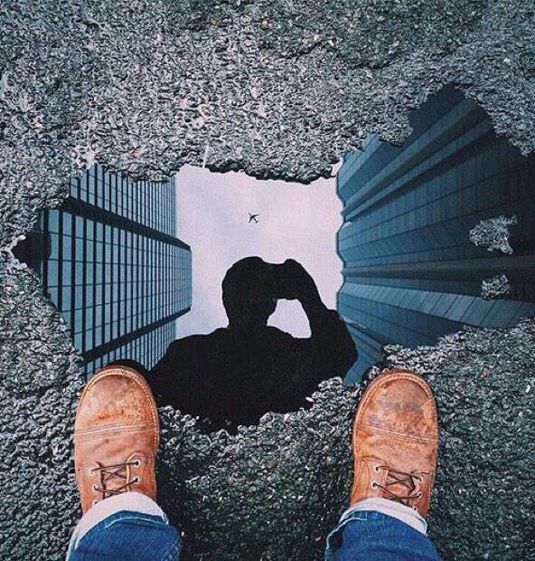 JamesMelville's tweet photo. The view from the puddle below. http://t.co/MGyyNPjsZO
