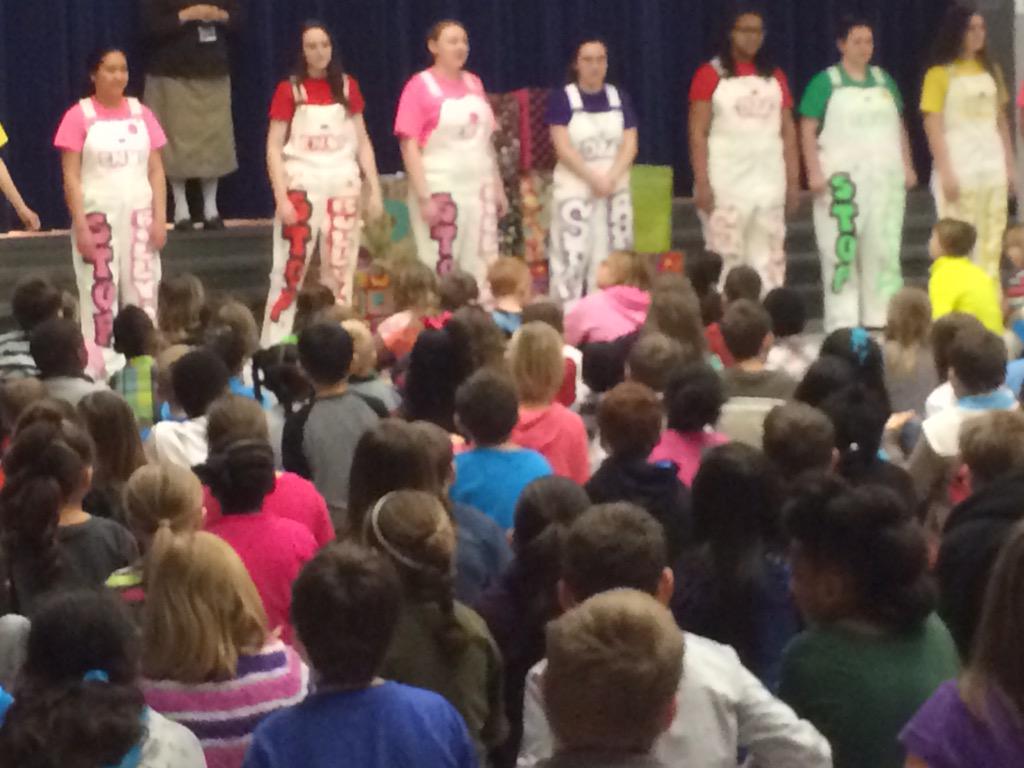 Thank you <a href="/wchsvisionteam/">William Chrisman</a> for teaching us how to stomp out bullying! #WSBulldogs