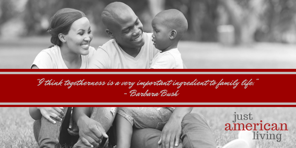 JustAmericanLiv's tweet photo. Family time is everything! #AmericanFamily  #Quote http://t.co/BGiG9Donn8