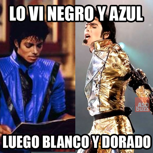 asdbuzz's tweet photo. De qué color viste el #vestido? #TheDress http://t.co/YhX9scVHud