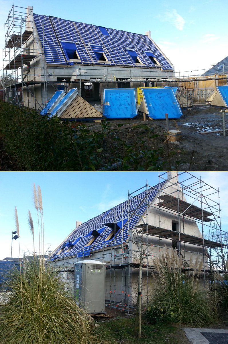 Woonhuis in dishoek zit droog onder de kap.