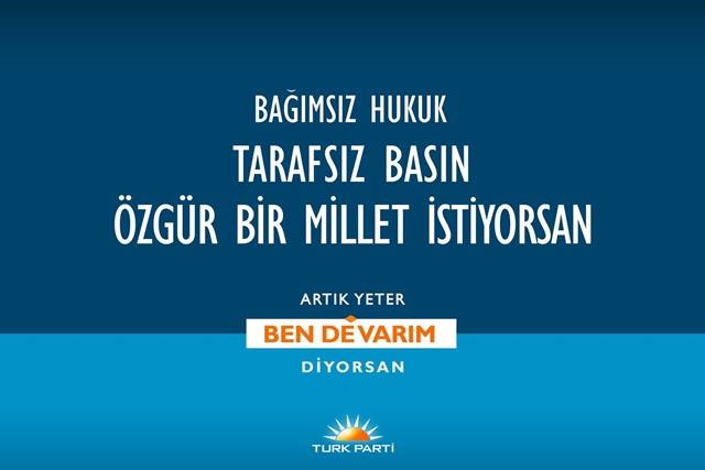 DelibaGazi's tweet photo. #TURKPARTİ iktidara yürüyor! Bağımsız hukuk tarafsız basın özgür bir millet istiyorsan#TURKPARTİyeKatıl

#helalolsun http://t.co/GnRKBZ7v6g