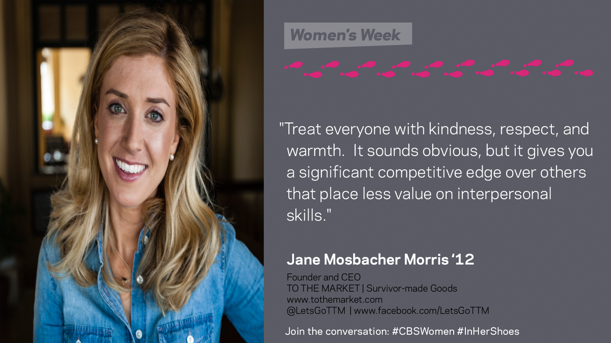Columbia_Biz's tweet photo. What leadership advice do you have for current #CBSWomen? http://t.co/6qAwDGYURE